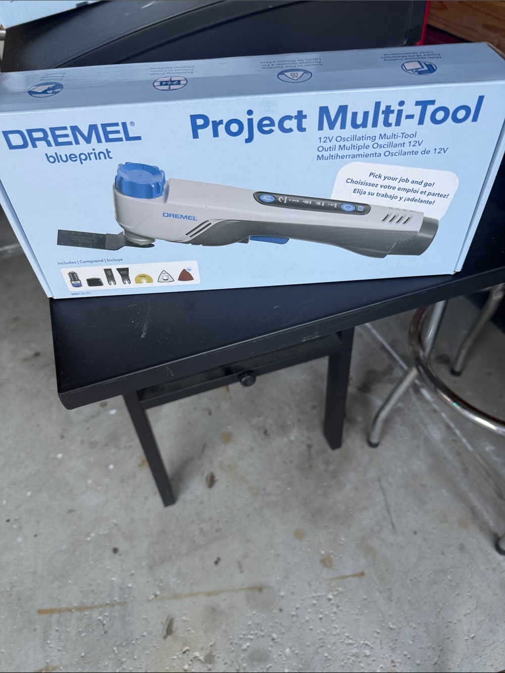Dremel Blueprint Project Multi-Tool in Gray and Blue